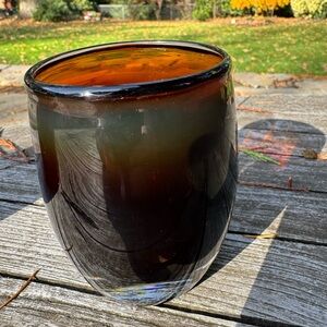 Glassybaby Hand Blown Candle Holder. 2nd/Pre-Trisk. Unique Hide-And-Seek